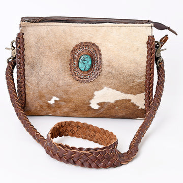American Darling Cross Body Hair-On Genuine Leather Western Women Bag | Pink Handbag Purse Crossbody for Cute